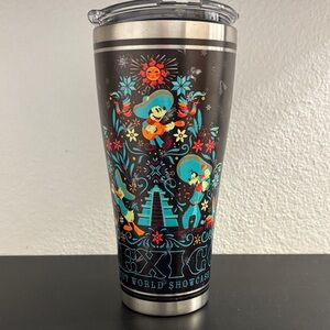 Disney Mexico Tumbler with Colorful Design